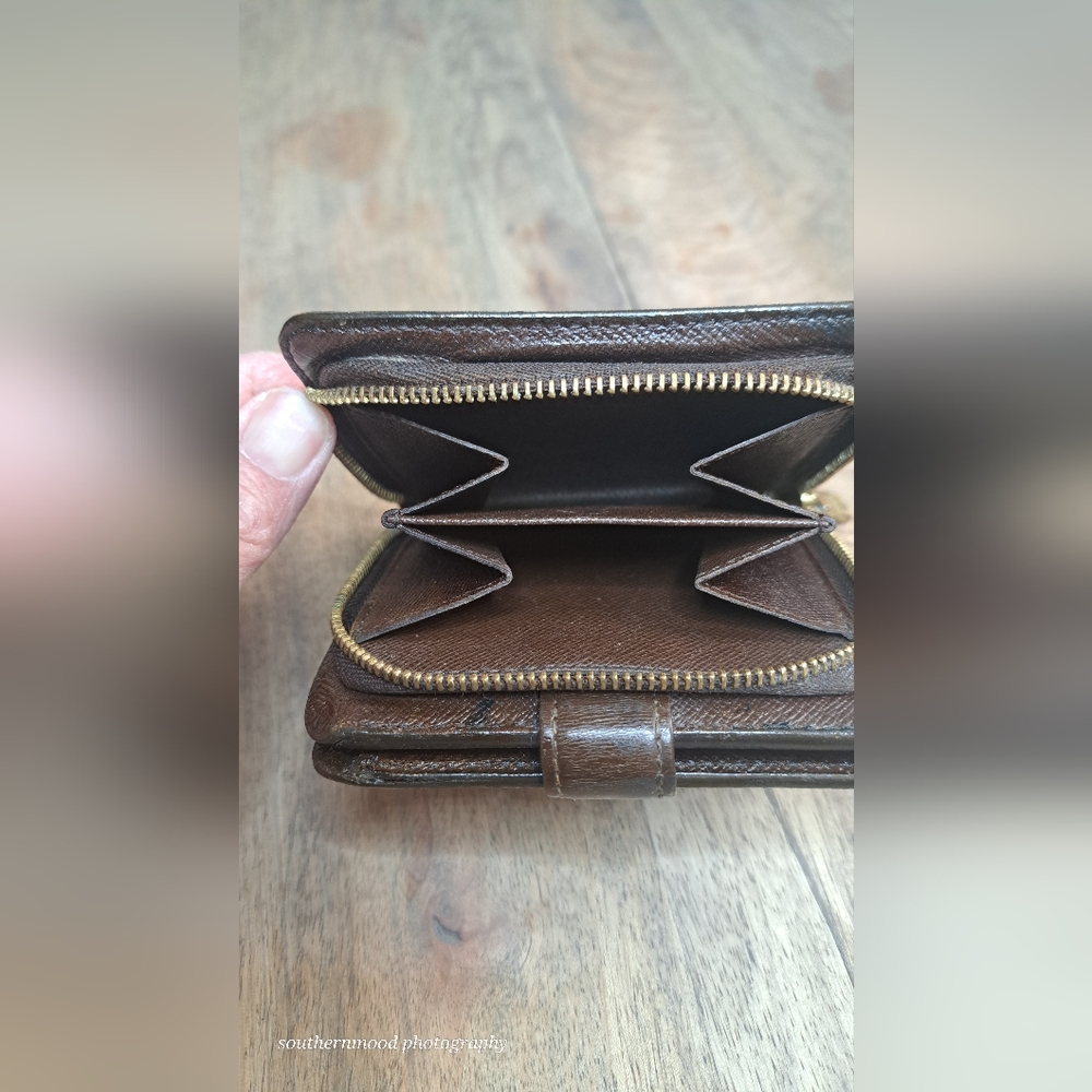 Louis Vuitton Damier Ebene Compact Wallet - Picture 11 of 15
